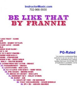 Be Like That by Frannie