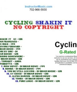Cycling Shakin It (Royalty Free)