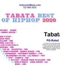 Tabata Best of HipHop 2020